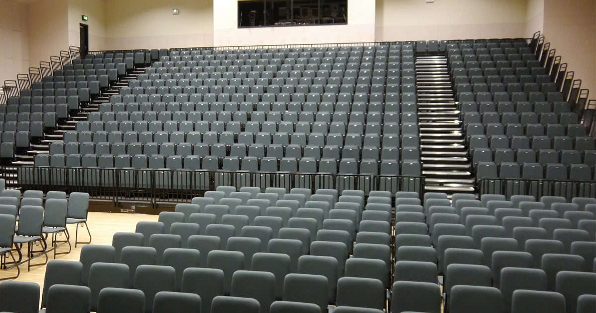 Salisbury City Hall Audience Upholstery